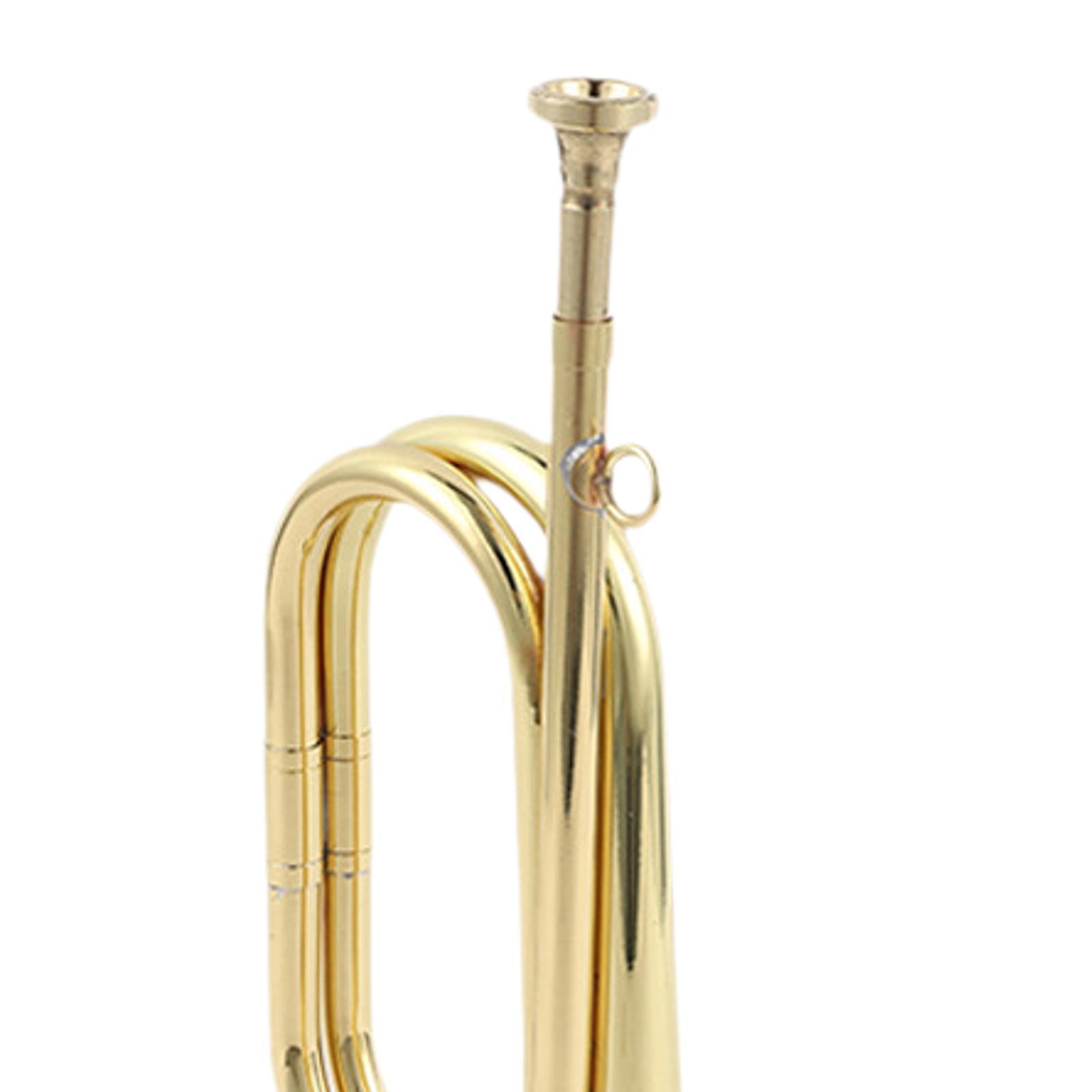 Musical Instrument Bugle - ทรัมเป็ต ทรัมเป็ตสำหรับหน่วยสอดแนม บิวล์ เครื่องดนตรี ทรัมเป็ต อุปกรณ์ประกอบฉากเครื่องดนตรี
