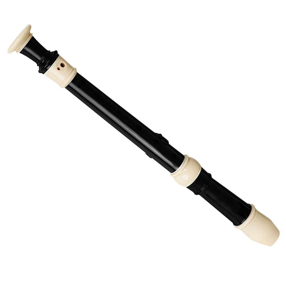Soprano Recorder Plastic - 1 ชุด รีคอร์เดอร์ 8 รู สไตล์อังกฤษ