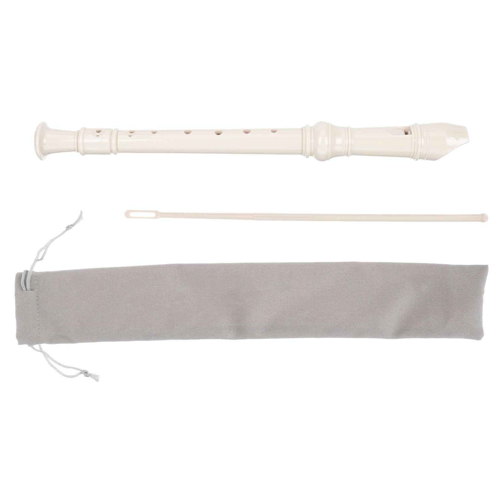 Soprano Recorder Plastic - ชุดคลาริเน็ต 8 รู สำหรับเด็กเริ่มต้น เครื่องรีคอร์เดอร์โซปราโน วัสดุพลาสติกคุณภาพสูง
