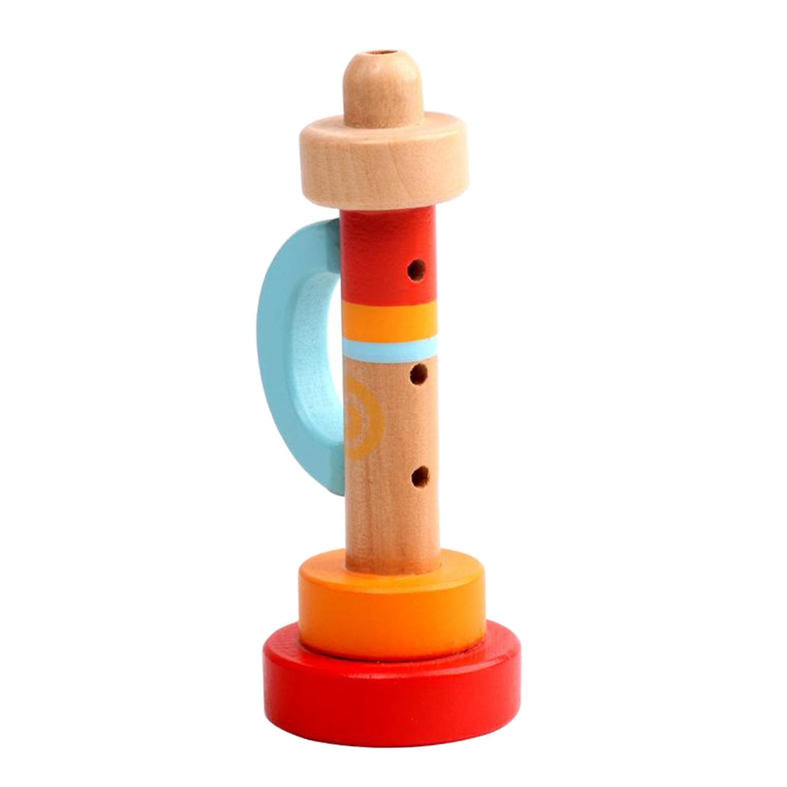 ของเล่นเครื่องดนตรีทรัมเป็ตไม้ - Musical Instrument Bugle บทวิจารณ์และราคา
