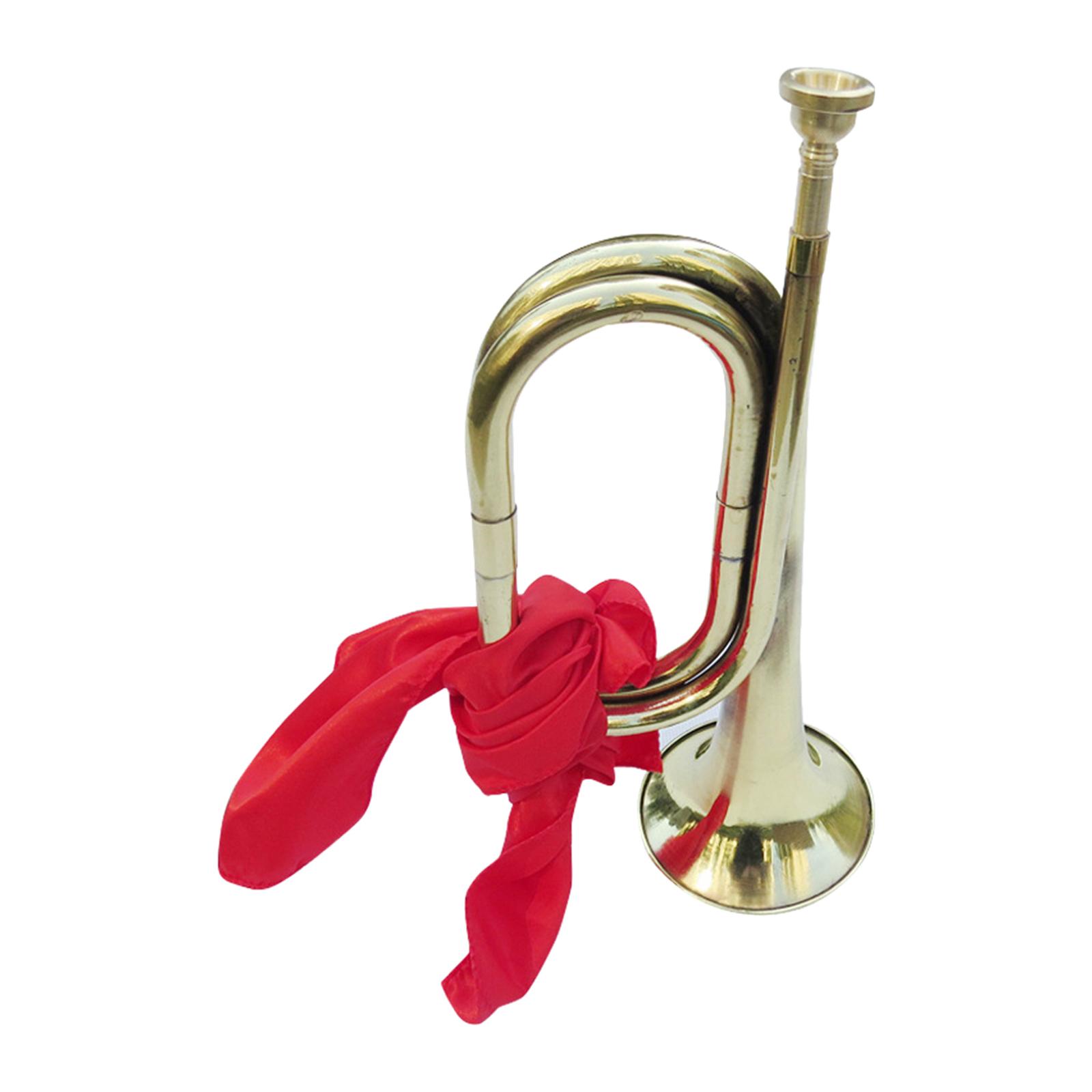 แตรเป่าลมมาตรฐานสำหรับวงดนตรี  - Musical Instrument Bugle บทวิจารณ์และราคา