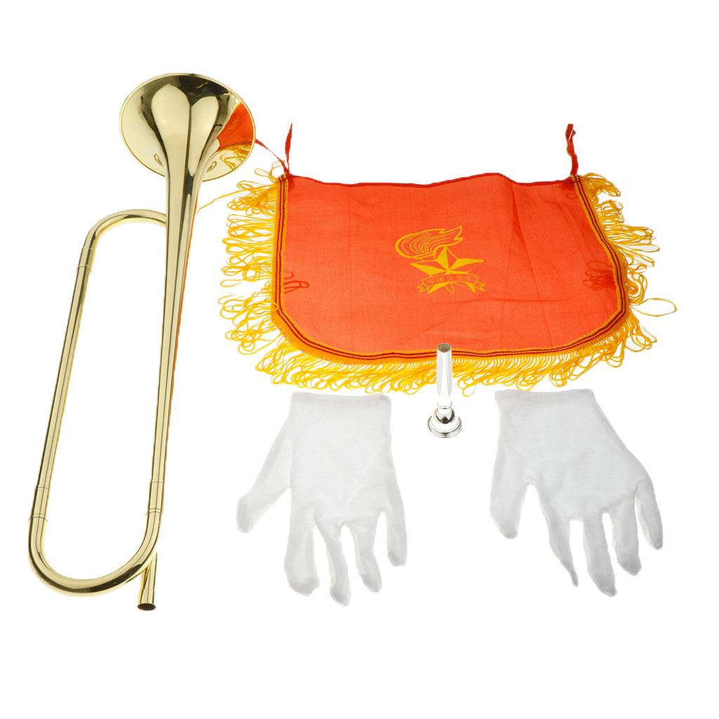 แตรทองเหลืองสำหรับเด็ก เครื่อง - Musical Instrument Bugle บทวิจารณ์และราคา
