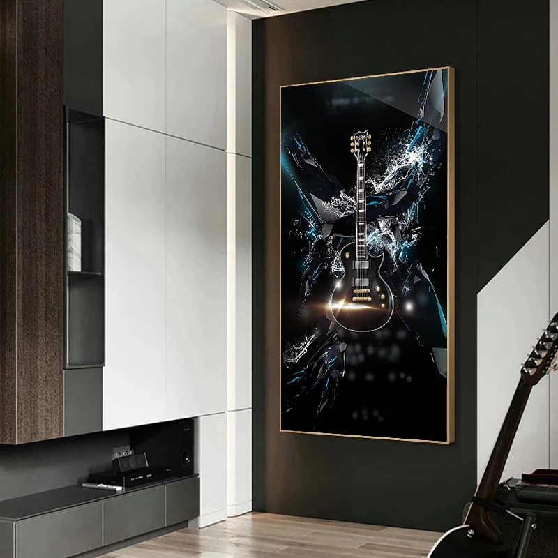 เครื่องดนตรีกีตาร์ I Love Musi - Picture Of Musical Instrument บทวิจารณ์และราคา