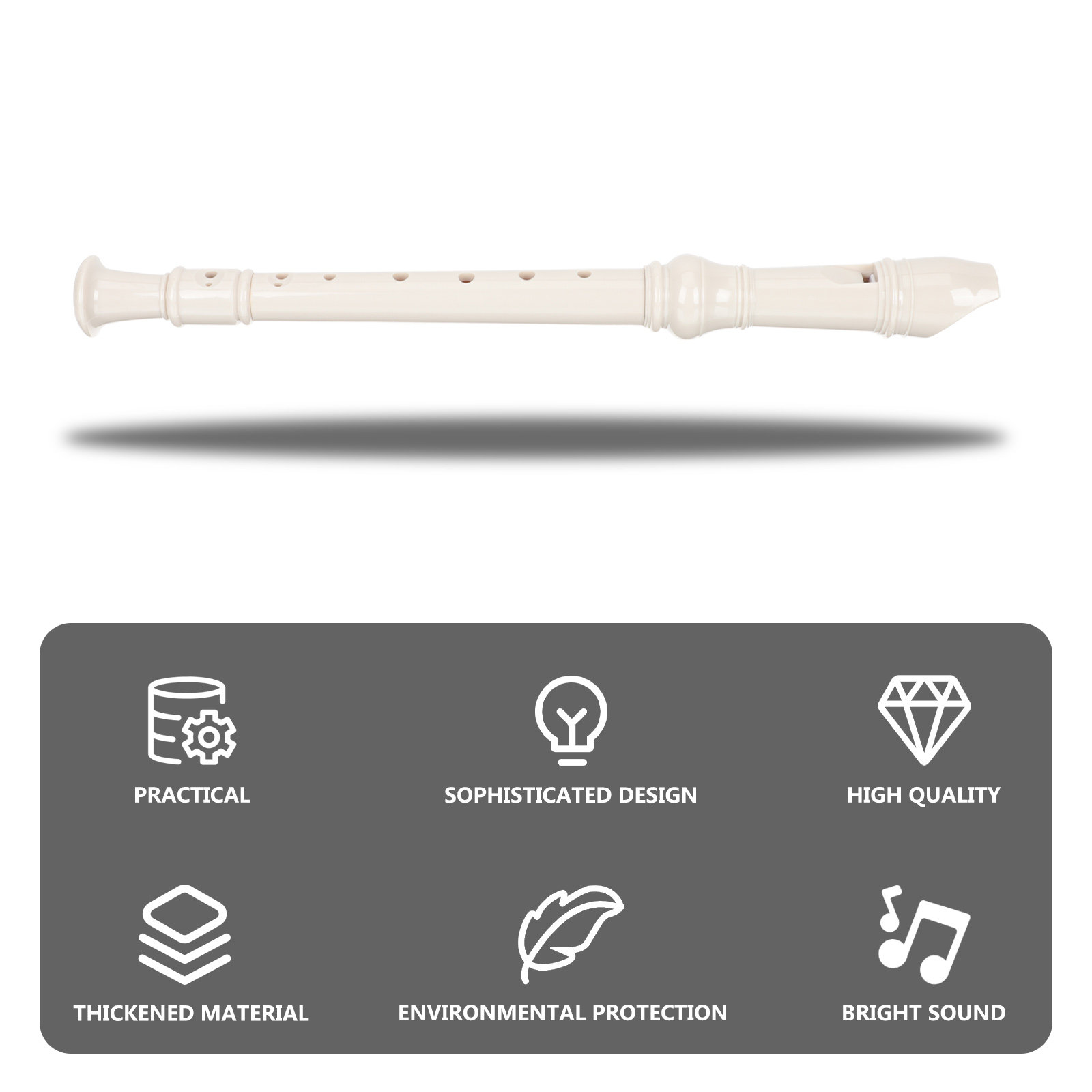 ชุดเครื่องดนตรีสำหรับเด็ก 1 ชุ - Soprano Recorder Plastic บทวิจารณ์และราคา