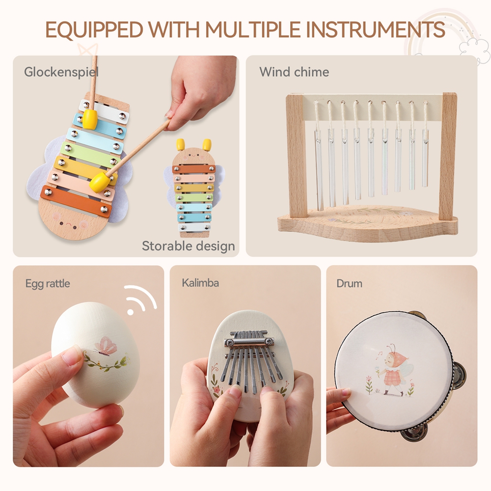 ของเล่นดนตรีเด็ก ของเล่นไม้มอน - Musical Instrument Harmonium บทวิจารณ์และราคา