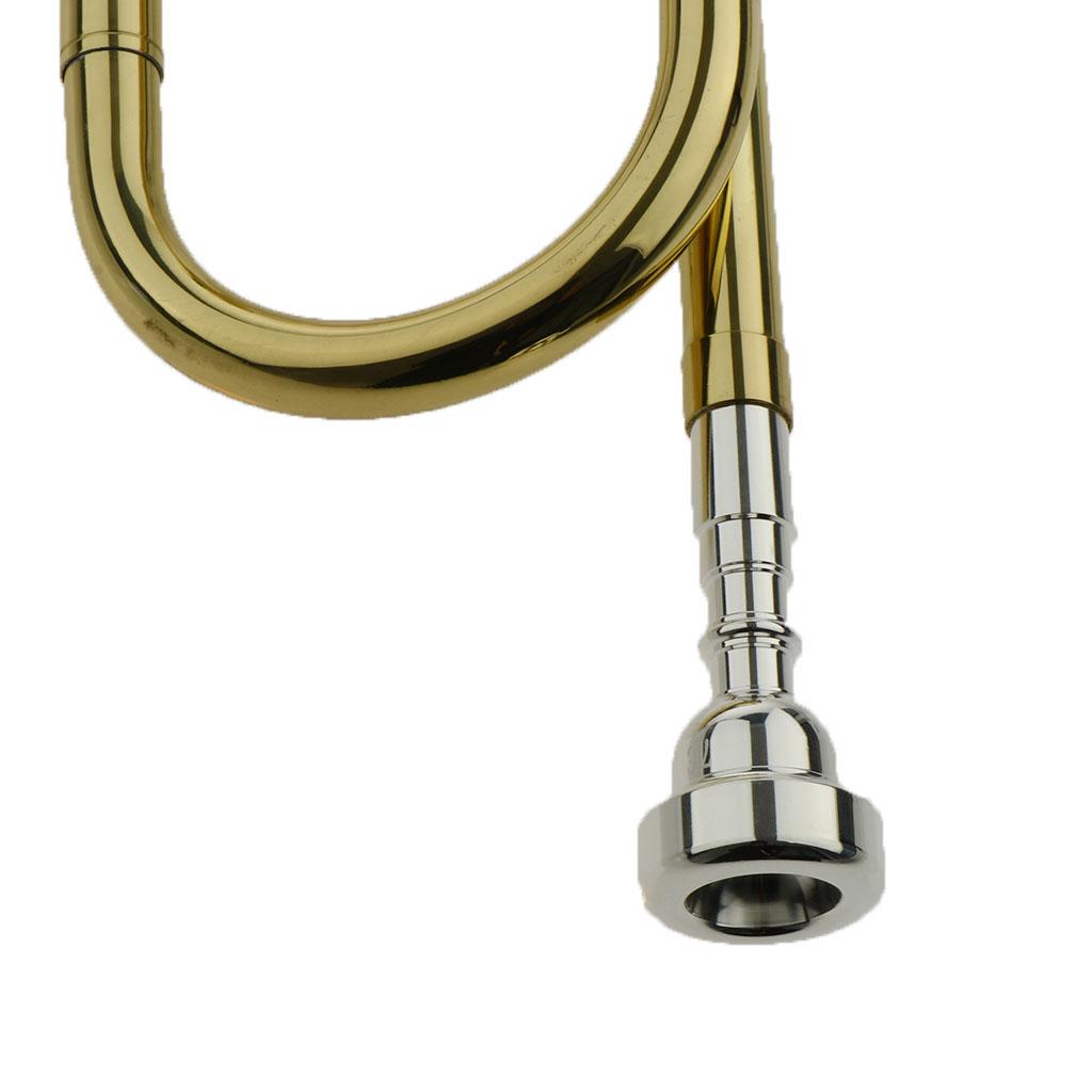 แตรเด็ก ทรัมเป็ตทองเหลือง ทรง  - Musical Instrument Bugle บทวิจารณ์และราคา