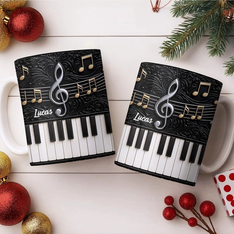 แก้วเซรามิกรูปเปียโนพร้อมชื่อส - Musical Instrument And Names บทวิจารณ์และราคา