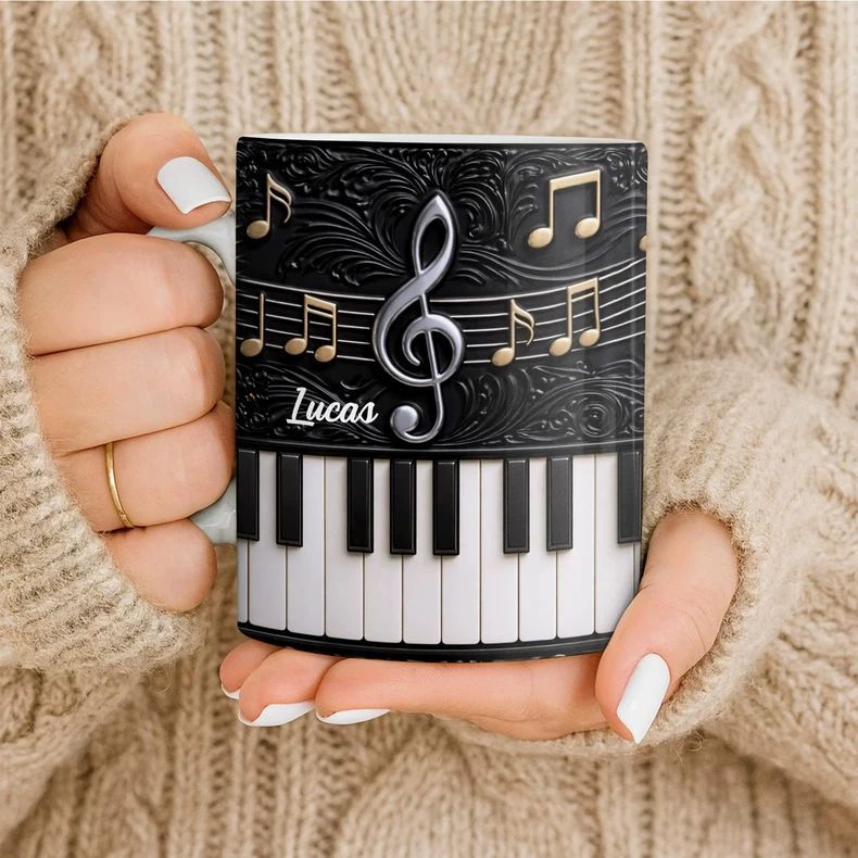 แก้วเซรามิกรูปเปียโนพร้อมชื่อส - Musical Instrument And Names บทวิจารณ์และราคา