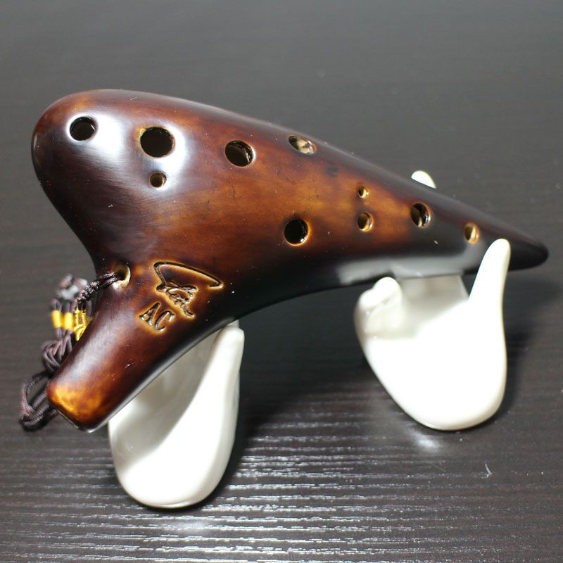 เครื่องดนตรีโอคารินา12รูสำหรับ - Musical Instrument Harmonium บทวิจารณ์และราคา