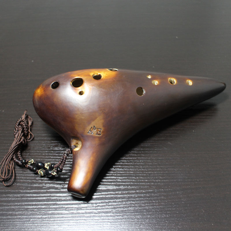 เครื่องดนตรีโอคารินา12รูสำหรับ - Musical Instrument Harmonium บทวิจารณ์และราคา