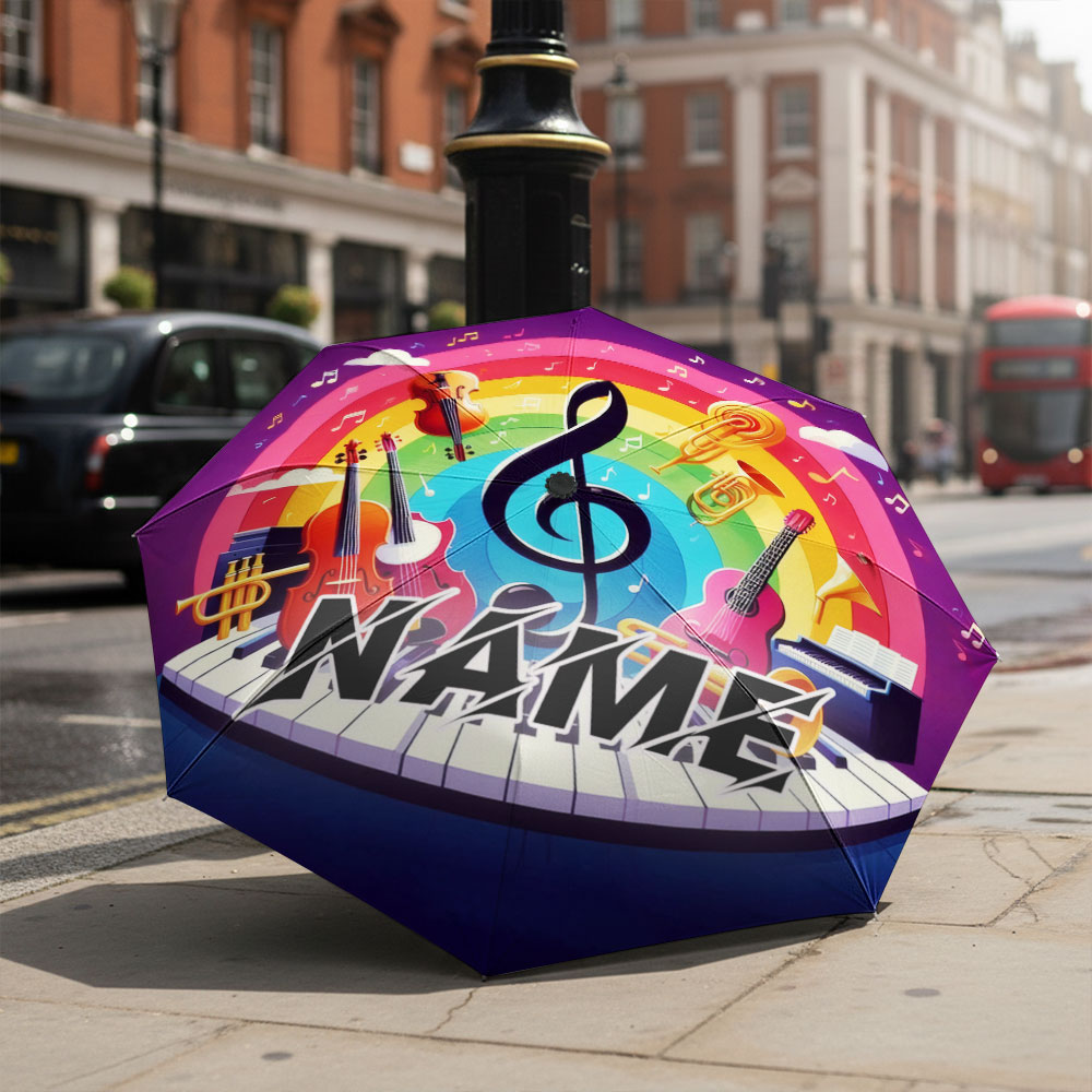 ร่มพับลายชื่อสั่งทำพิเศษ, ร่มธ - Musical Instrument And Names บทวิจารณ์และราคา