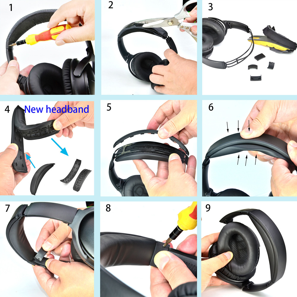 แถบคาดศีรษะแบบถอดได้สําหรับ Bo - Bose Headphone Qc45 บทวิจารณ์และราคา