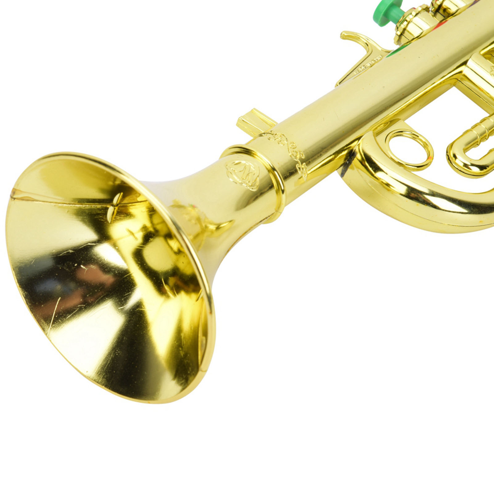 ทรัมเป็ตเด็ก พลาสติกเคลือบทอง  - Musical Instrument Harmonium บทวิจารณ์และราคา