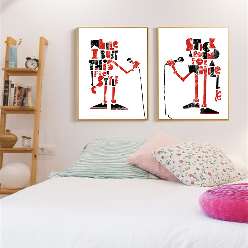 คลาสสิกธีมนอร์ดิกสีส้มโปสเตอร์ - Picture Of Musical Instrument บทวิจารณ์และราคา